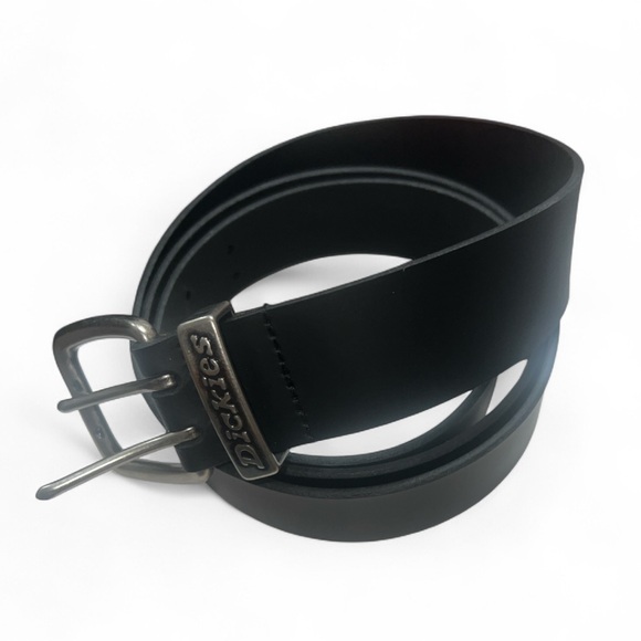 Dickies Black Leather Belt - Picture 1 of 5